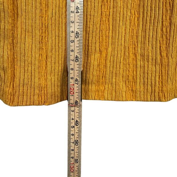 Free People Beach Endless Summer Aster Collar V-Neck Marigold Maxi Caftan | M - Picture 11 of 12